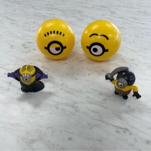 McDonald's Yellow and Black Minion Toy Figures